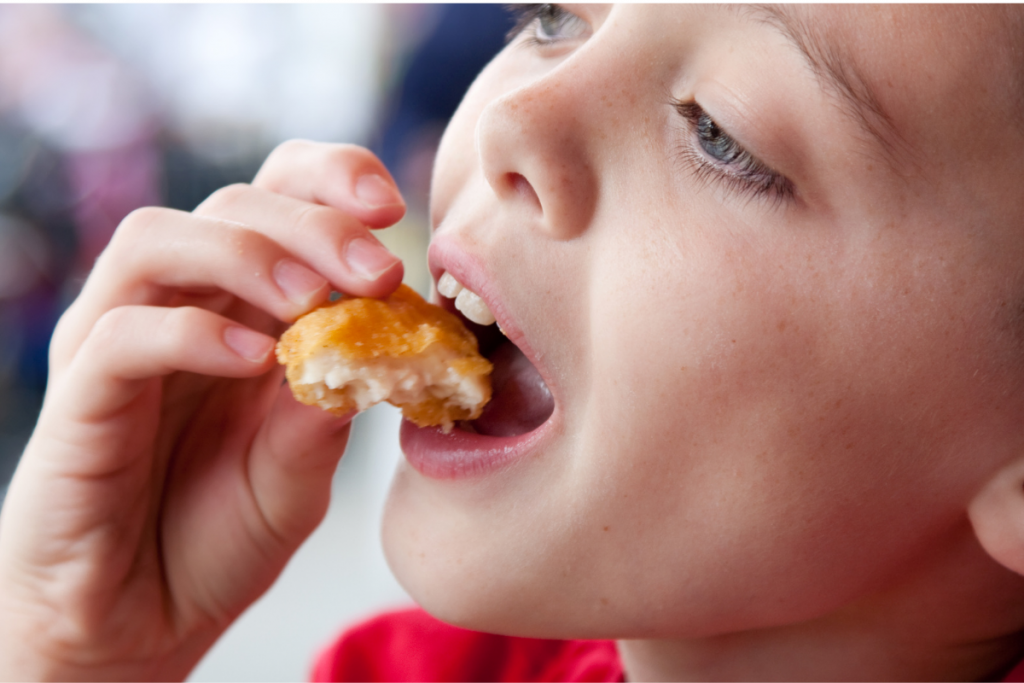 Did someone say chicken nuggets? Yes! Every time for an Autism family. 