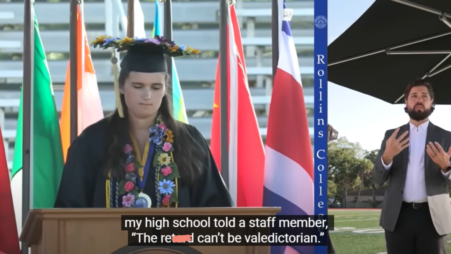 Non speaking Autistic Valedictorian shares the struggles of not being heard or accepted