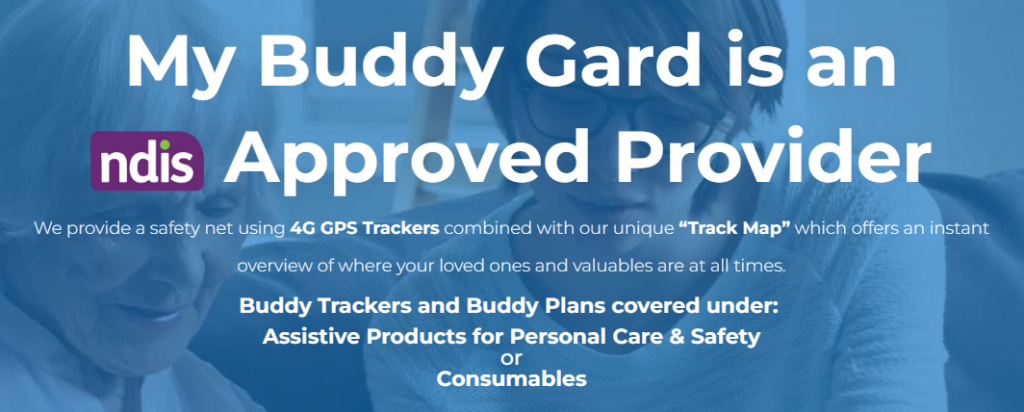 GPS watch. My Buddy Gard. Approved NDIS provider